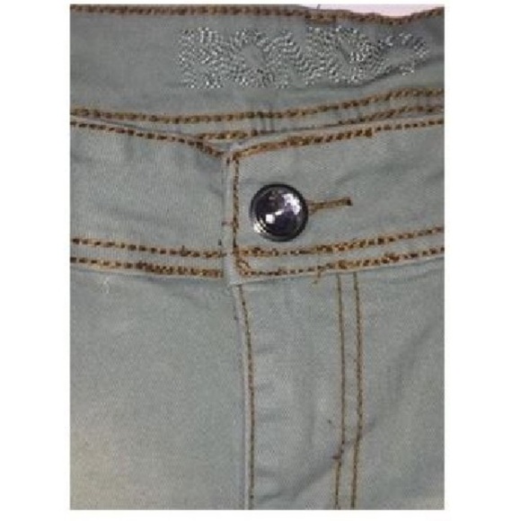 BONGO JUNIOR'S OMBRE FRAYED DENIM SHORTS - 13 MINT (NEW WITH TAGS) - Picture 4 of 4